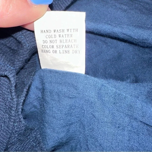 Honey Belle navy two piece tank and short set size M - Picture 8 of 12